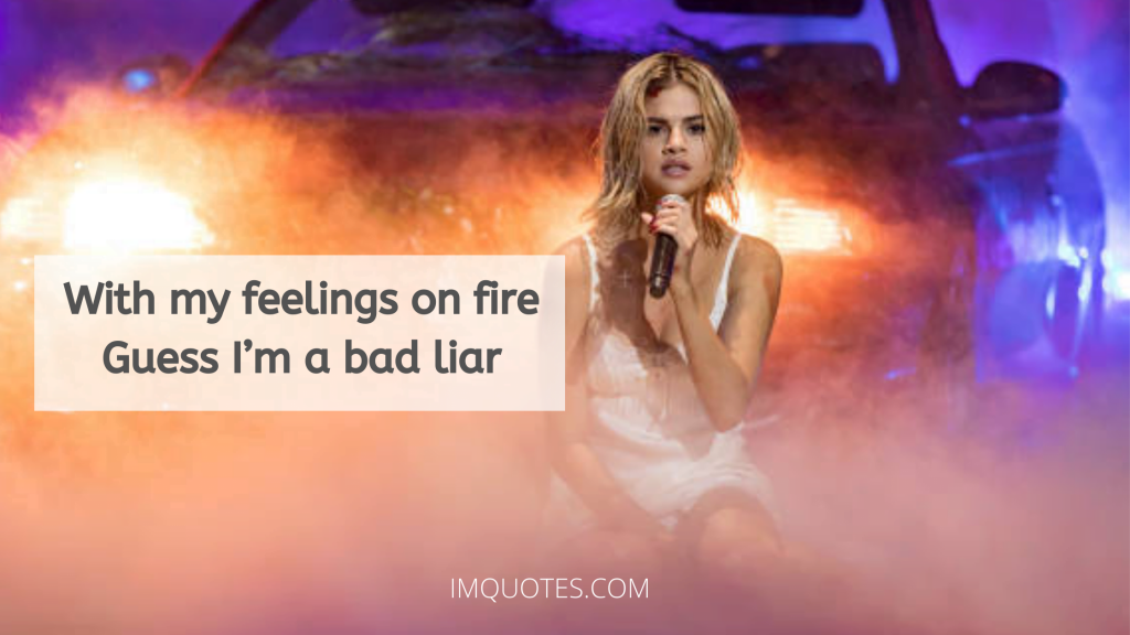Quotes from songs by Selena Gomez1