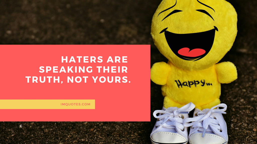 Amazing Captions For Haters