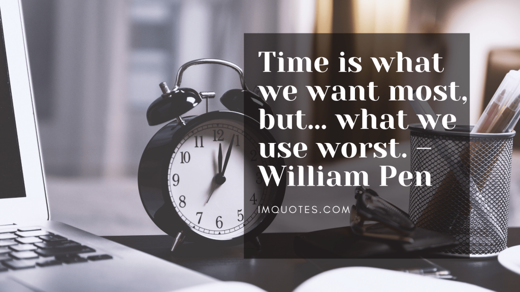 Best Quotes on Value of Time