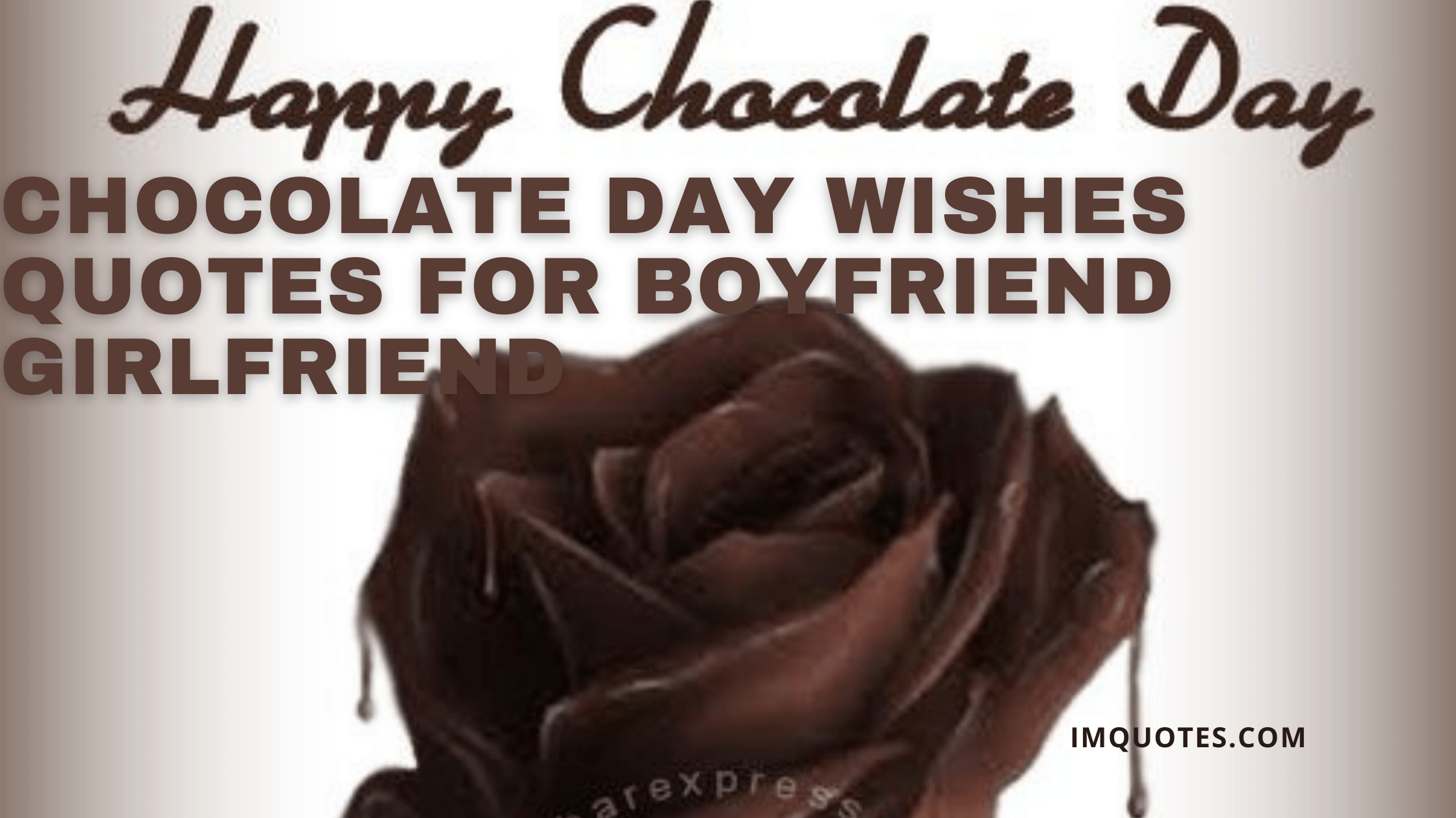 Chocolate Day Wishes Quotes for Boyfriend Girlfriend