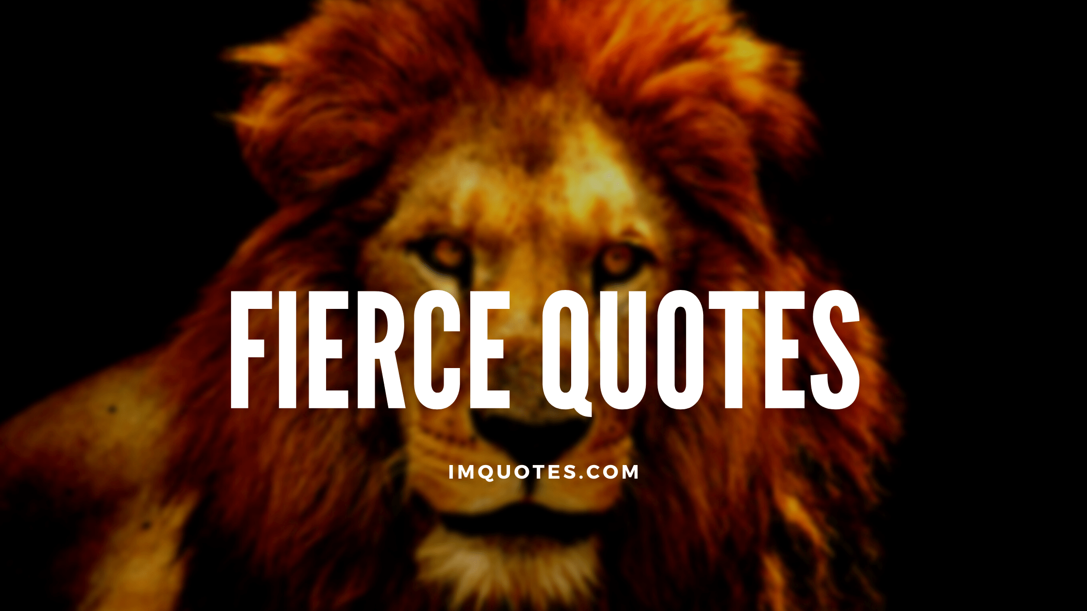Some Quotes For The Fierce And Brave