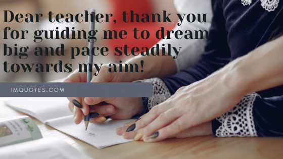 Grateful Quotes About Teachers From Students