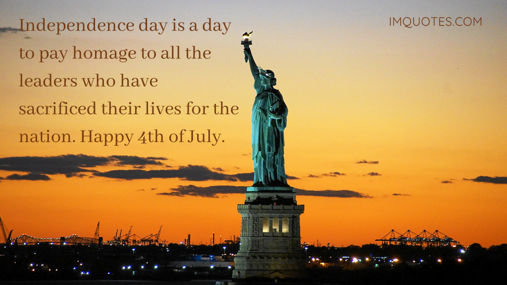 Happy Birthday America Quotes for 4th July