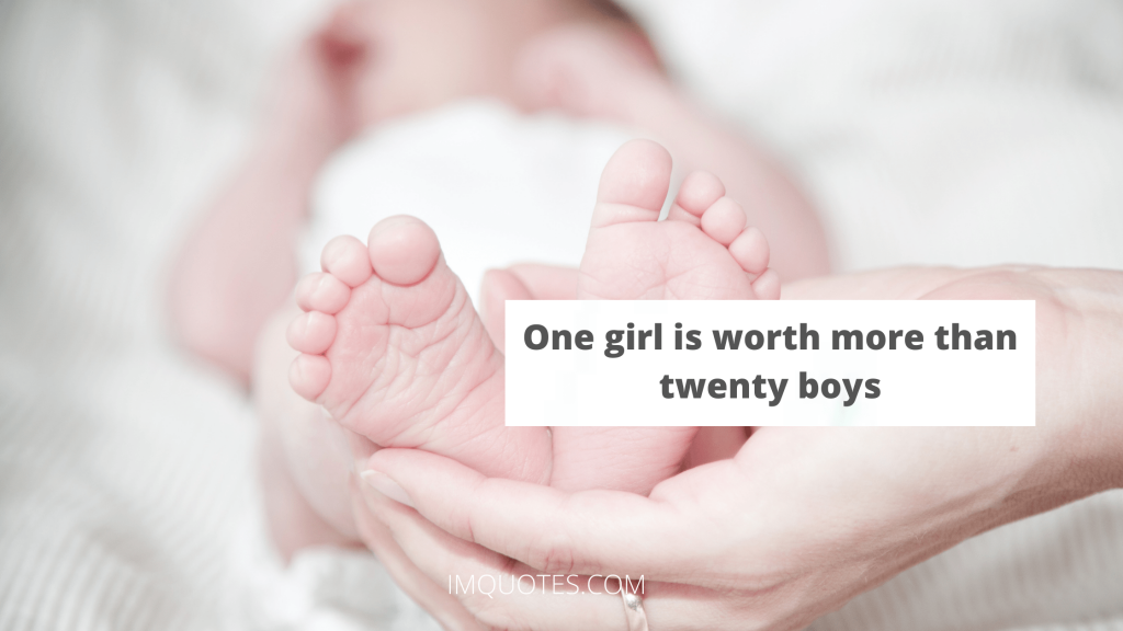 Newborn Baby Girl Quote1