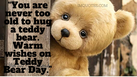 Teddy Bear Messages For Friends