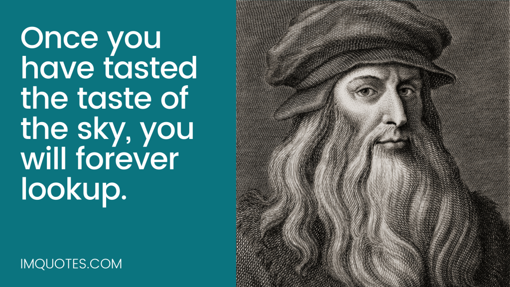 Beautiful Leonardo da Vinci Caprio Quotes About Beauty