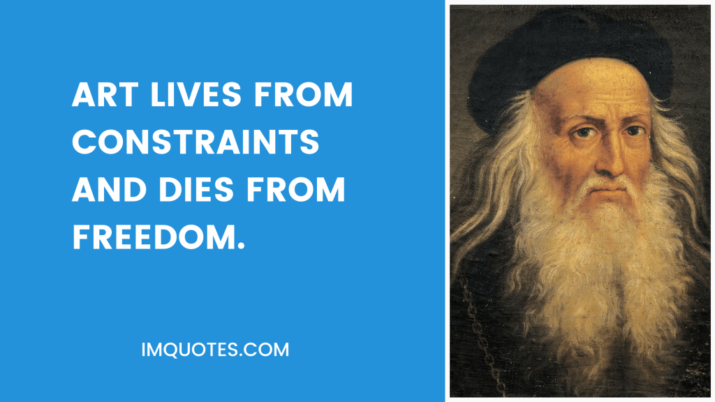 Famous Leonardo da Vinci Quotes on Art
