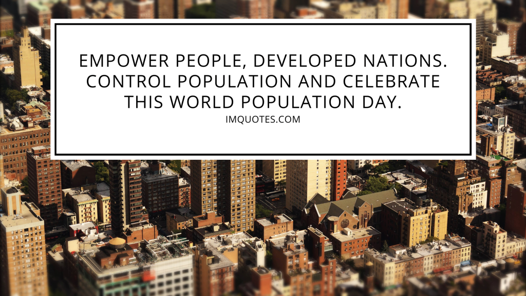Greetings And Wishes On World Population Day Awareness