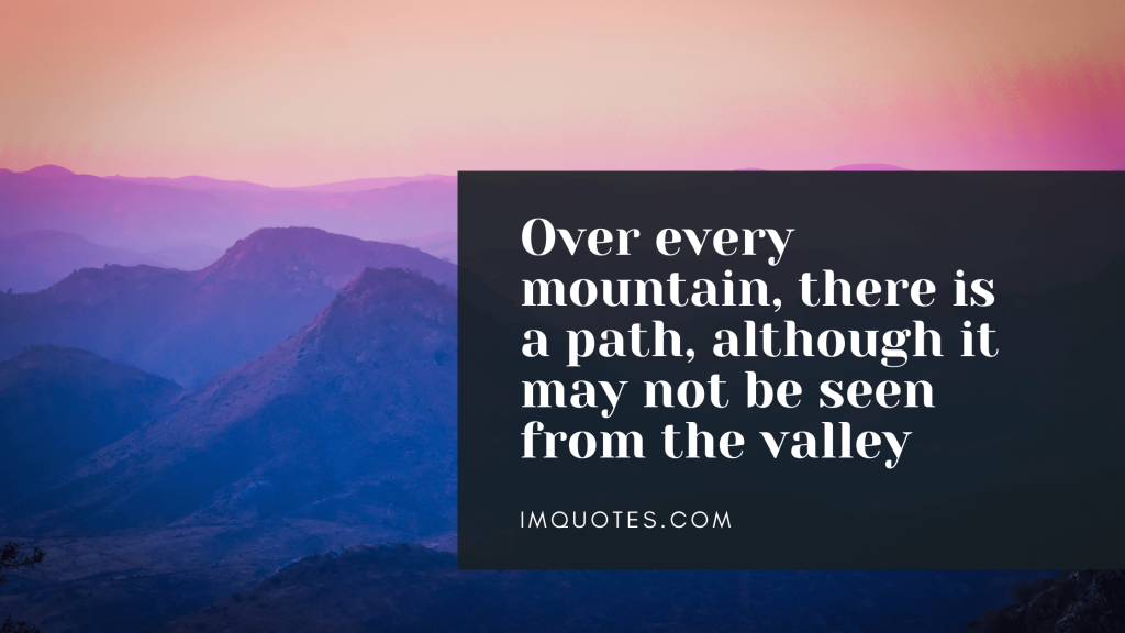 Inspiring Mountain Quotes