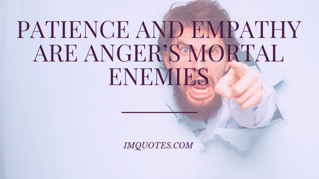 Keep Calm Quotes To Mange Anger