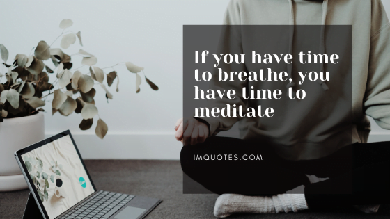 Meditation Quotes To Deal With Stress