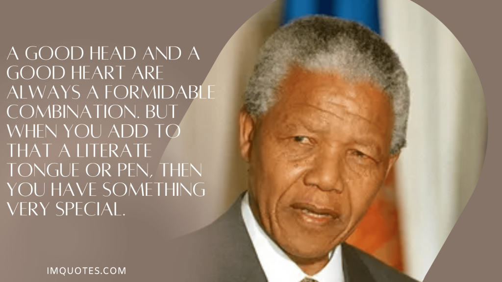 Nelson Mandelas Quotes About Love