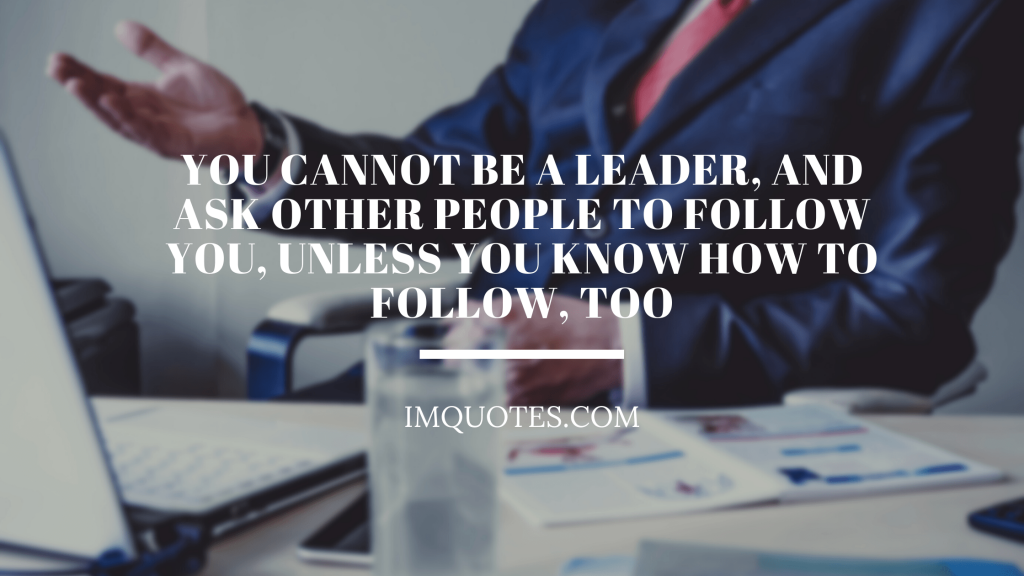 Some Leadership Quotes For Business