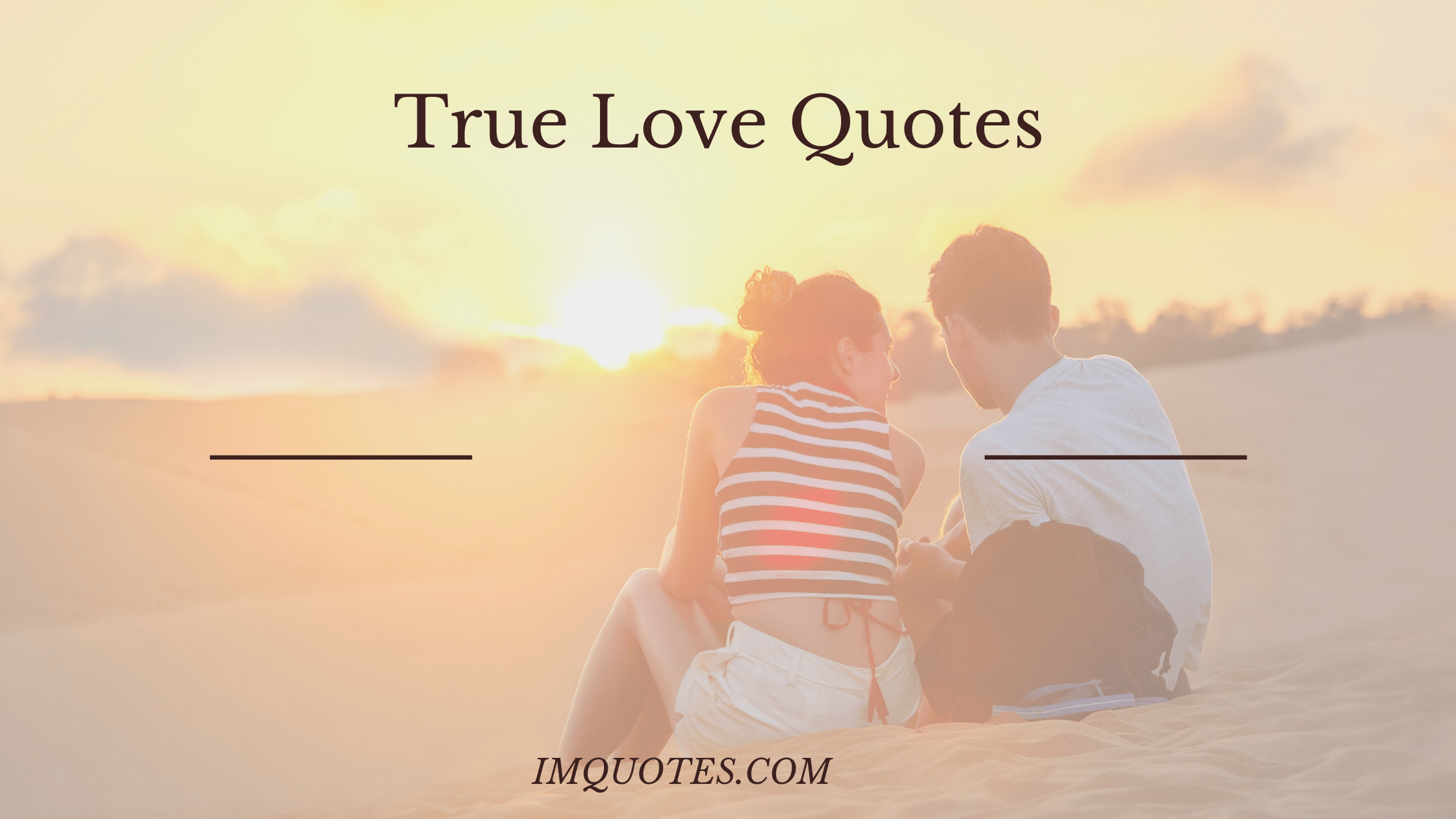 True Love Quotes For Lovers 1