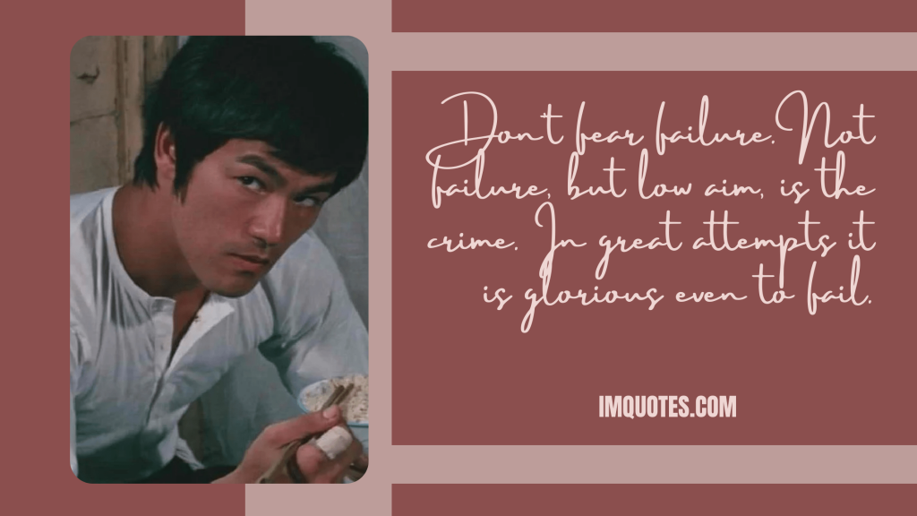 Fierce Fearless Quotes By Bruce Lee