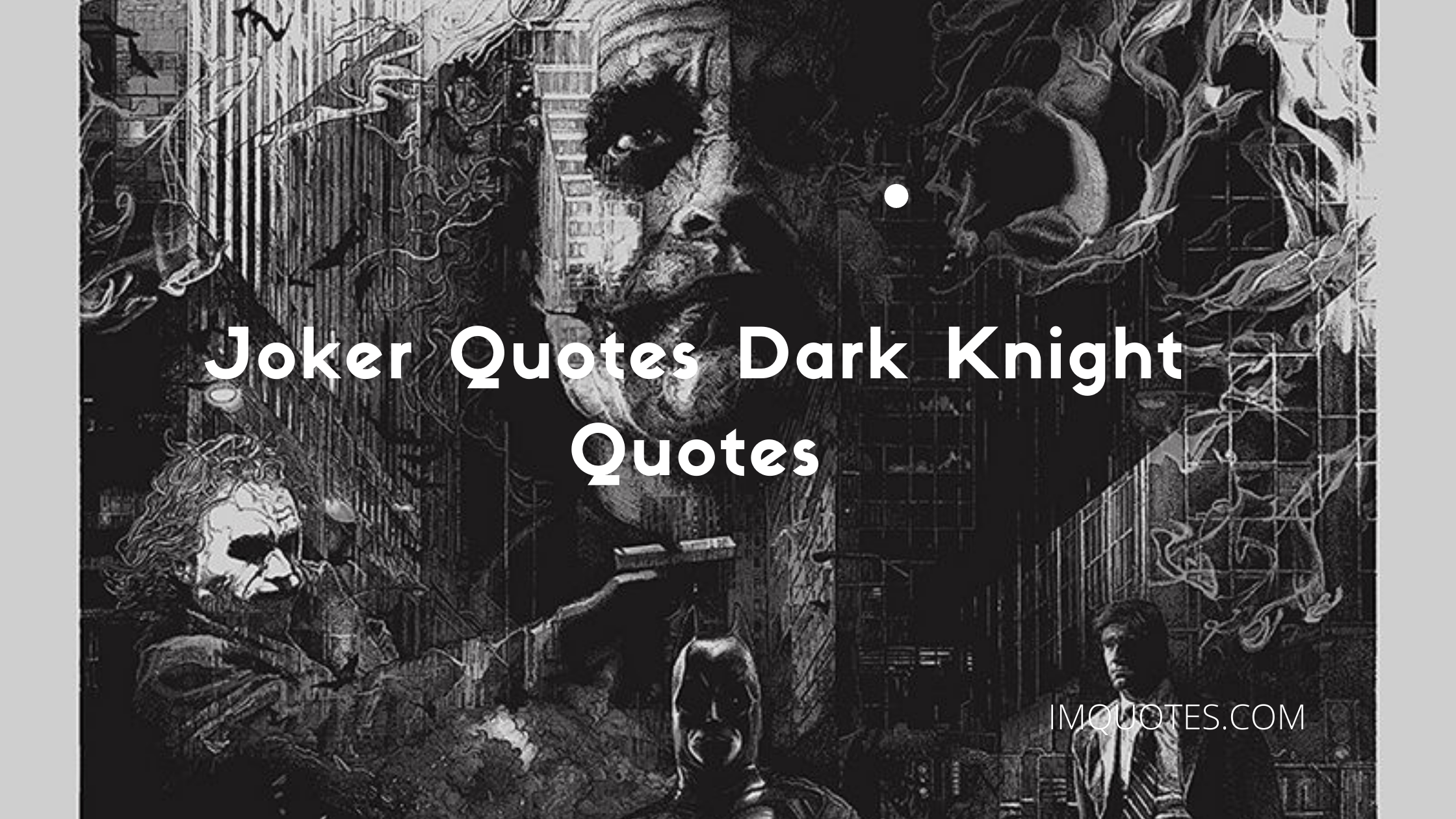 Joker Quotes Dark Knight Quotes