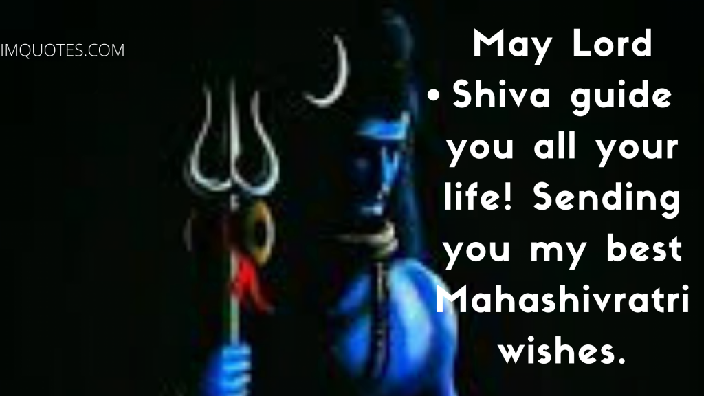 Wishing You The Best Maha Shivratri Quotes