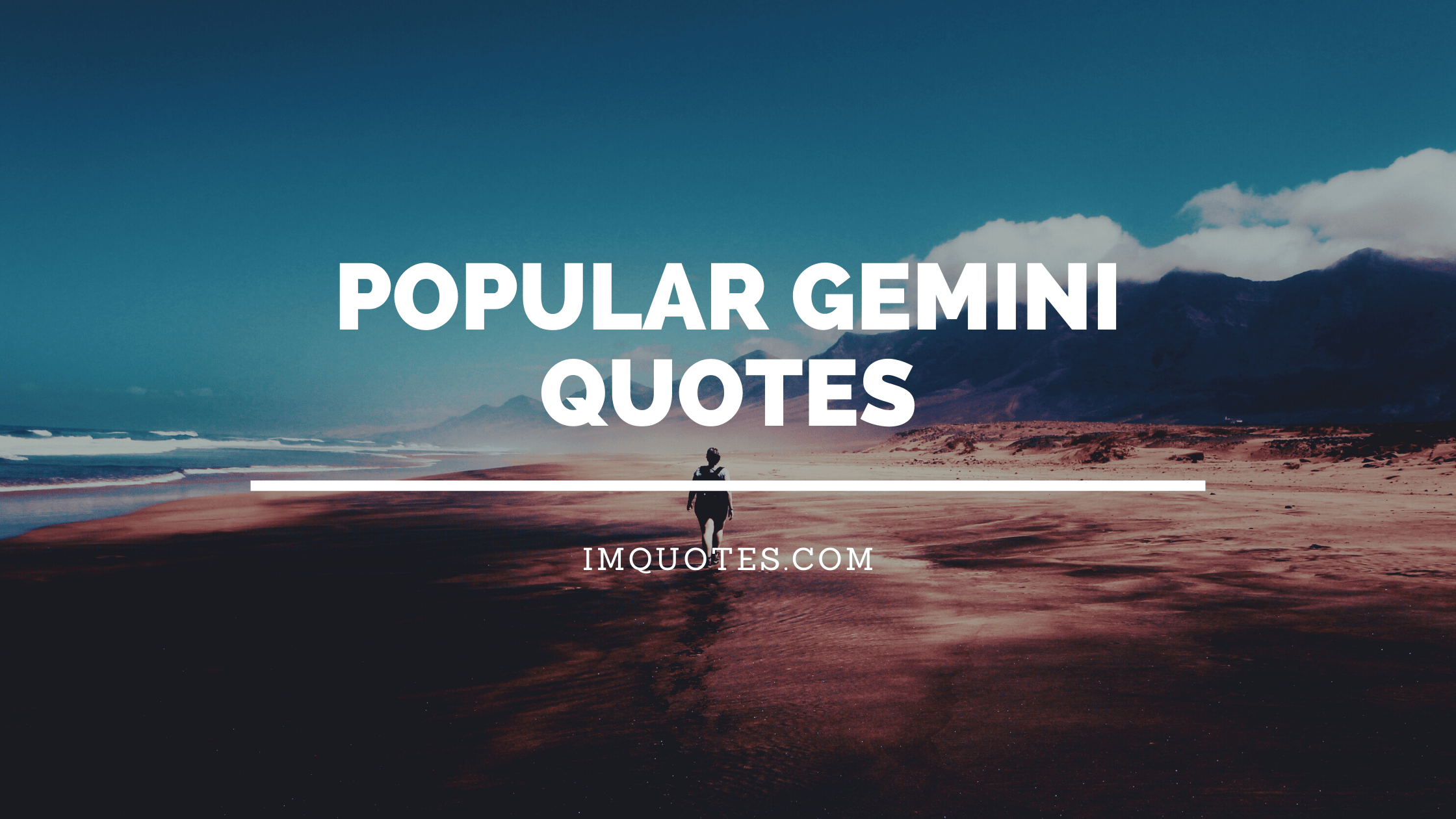 Popular Gemini Quotes